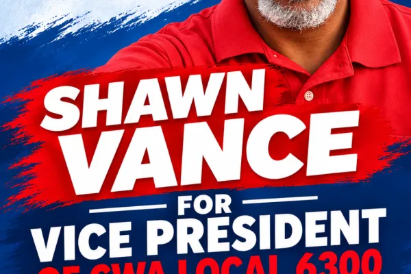 Nominee for Vice President local 6300