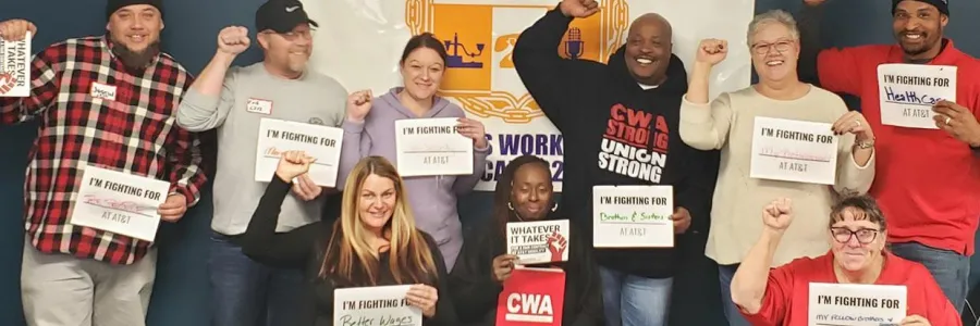 CWA AT&T Members Celebrate