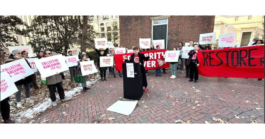 UCWVA-CWA Lobby for Collective Bargaining